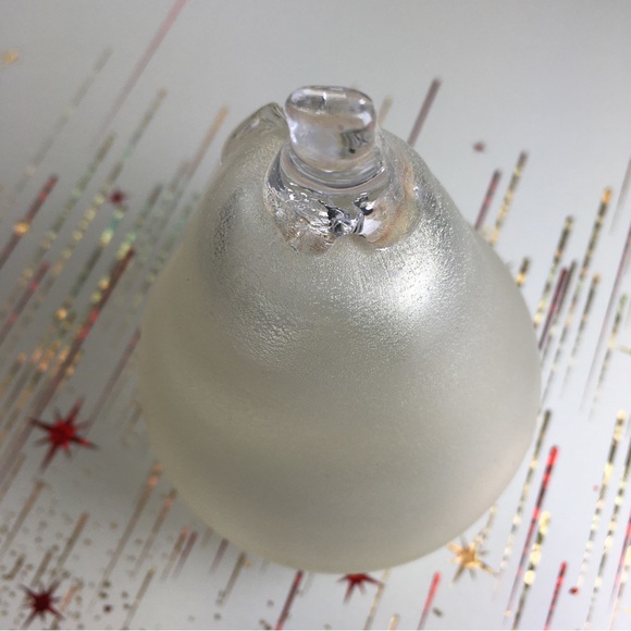 Murano Art Glass Italian Satin & Gold Fruit Pear - Picture 6 of 6